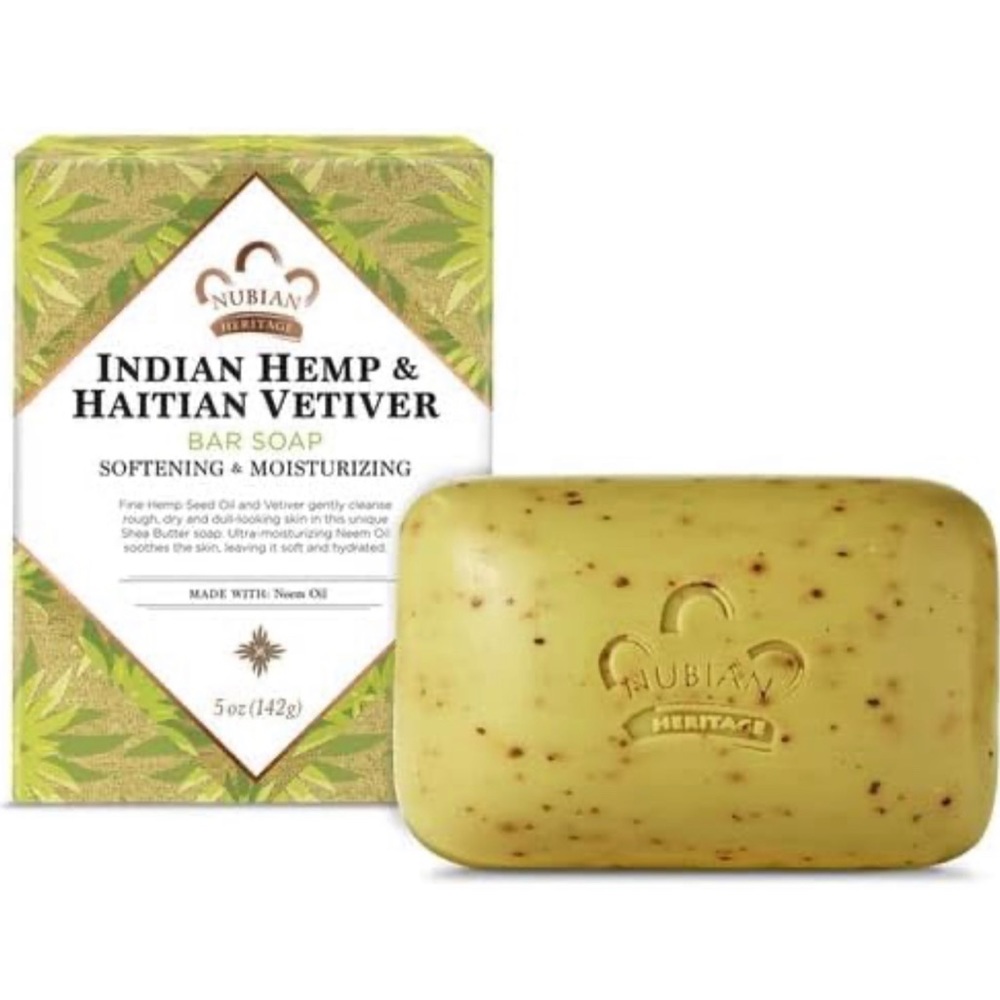 Nubian Indian Hemp and Haitian Vetiver Soap